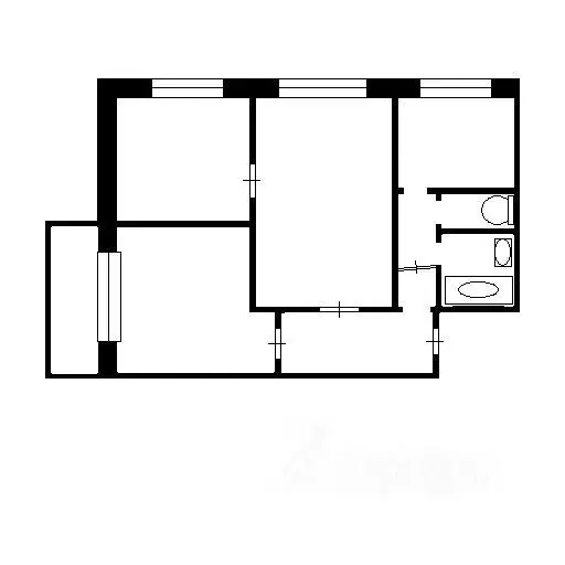3-к кв. Москва Алтайская ул., 10 (65.0 м) - Фото 1