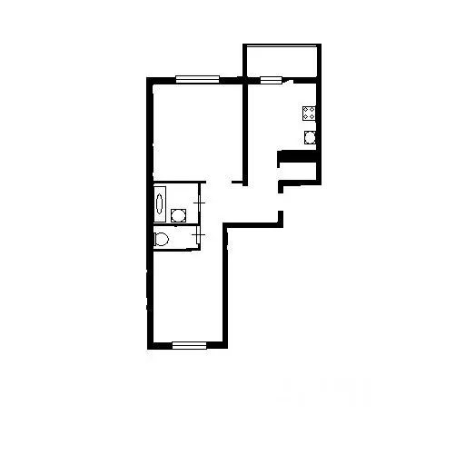 2-к кв. Московская область, Подольск ул. 43-й Армии, 21 (54.0 м) - Фото 1