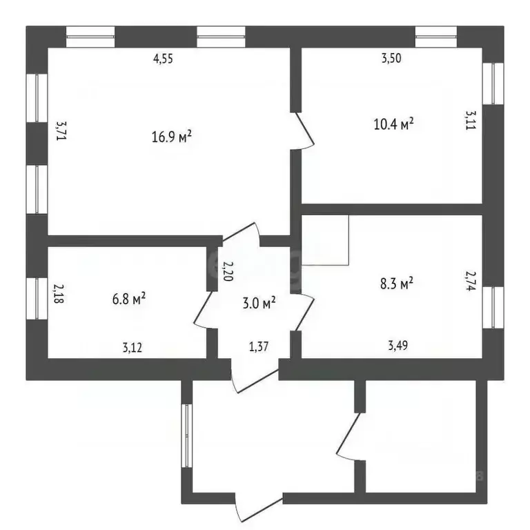 Дом в Амурская область, Благовещенск Новая ул., 86 (46 м) - Фото 2
