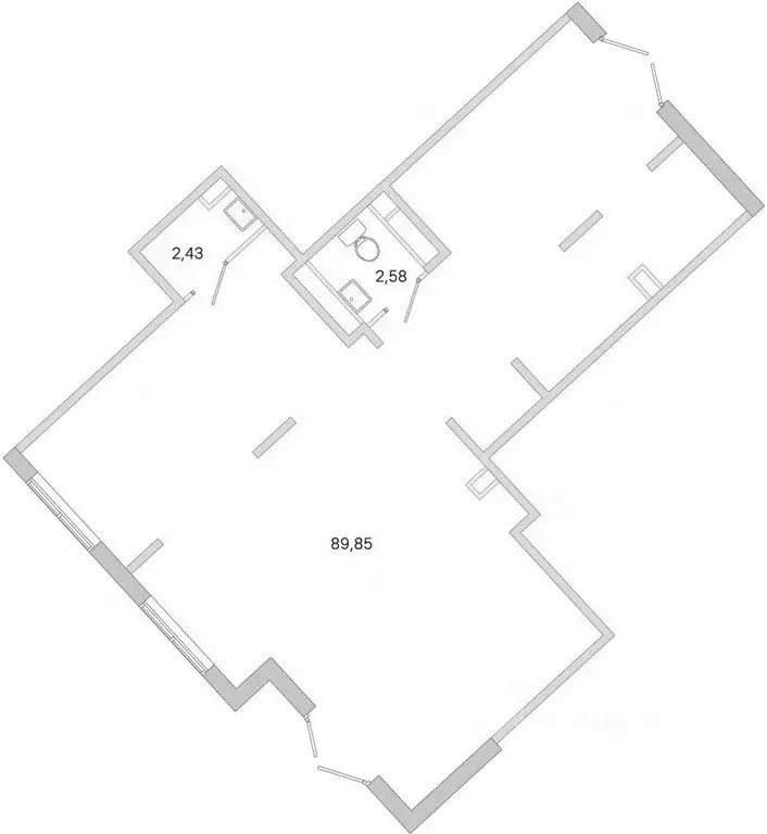 Помещение свободного назначения в Санкт-Петербург пос. Шушары, ул. ... - Фото 1