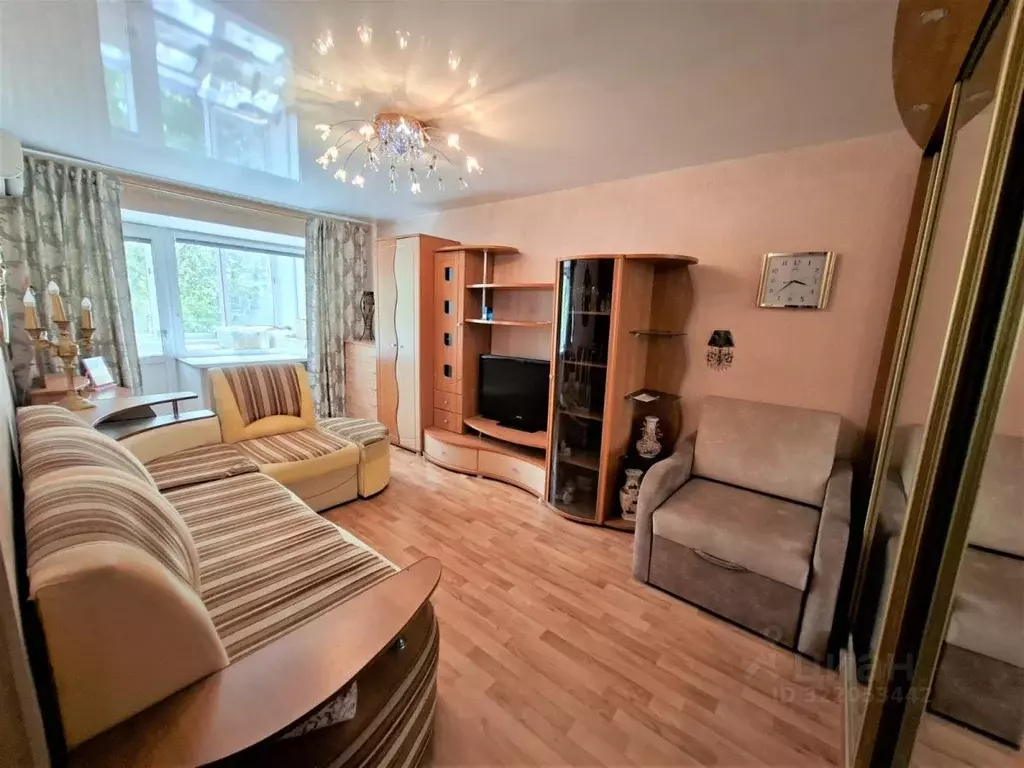 1-к кв. Хабаровский край, Комсомольск-на-Амуре ул. Кирова, 68к2 (30.2 ... - Фото 1