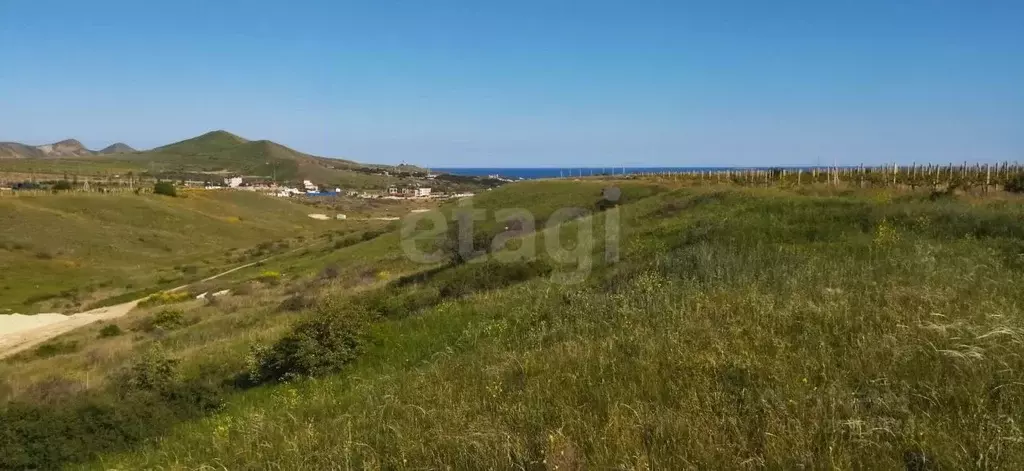 Участок в Крым, Феодосия муниципальный округ, Коктебель пгт ул. ... - Фото 1