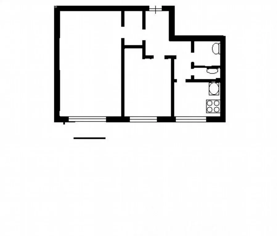 2-комнатная квартира: Москва, Молодогвардейская улица, 1к2 (50 м) - Фото 1