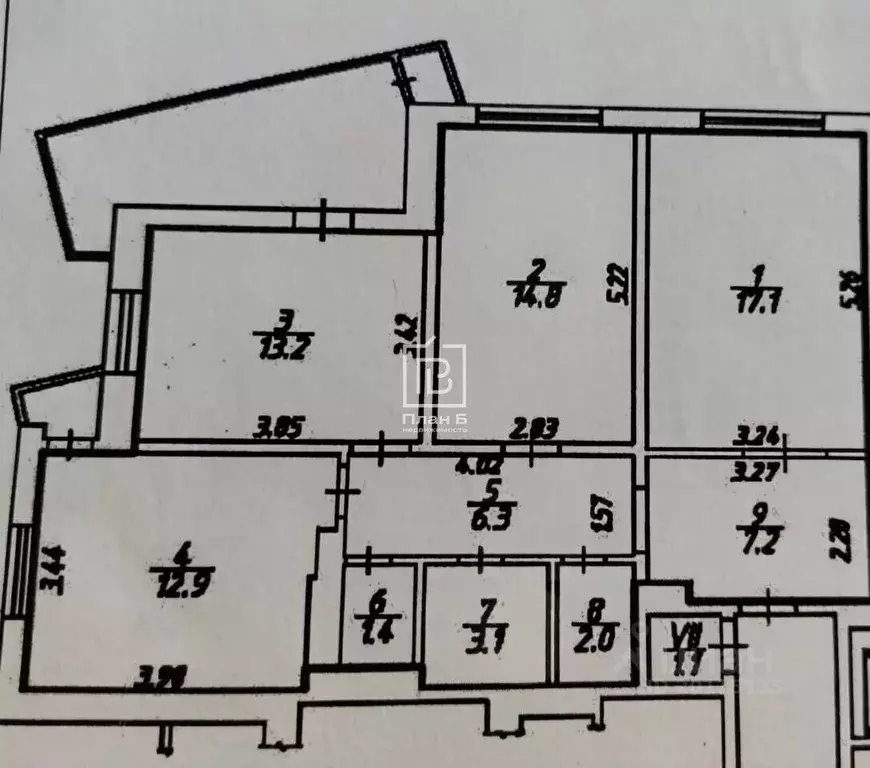 3-к кв. Калужская область, Калуга Тарутинская ул., 231к7 (78.0 м) - Фото 2