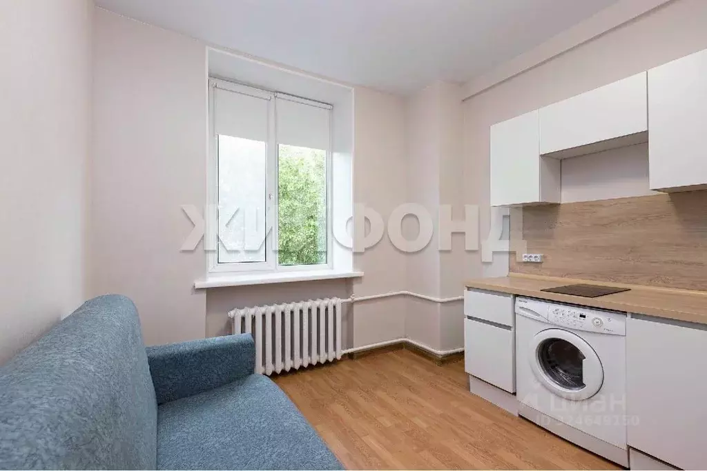 1-к кв. Новосибирская область, Новосибирск ул. Титова, 12 (18.0 м) - Фото 1