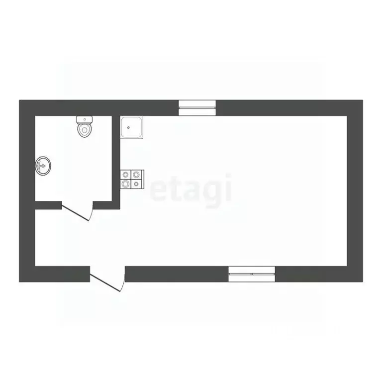 Дом в Тюменская область, Тюмень СОСН Сирень тер.,  (18 м) - Фото 2