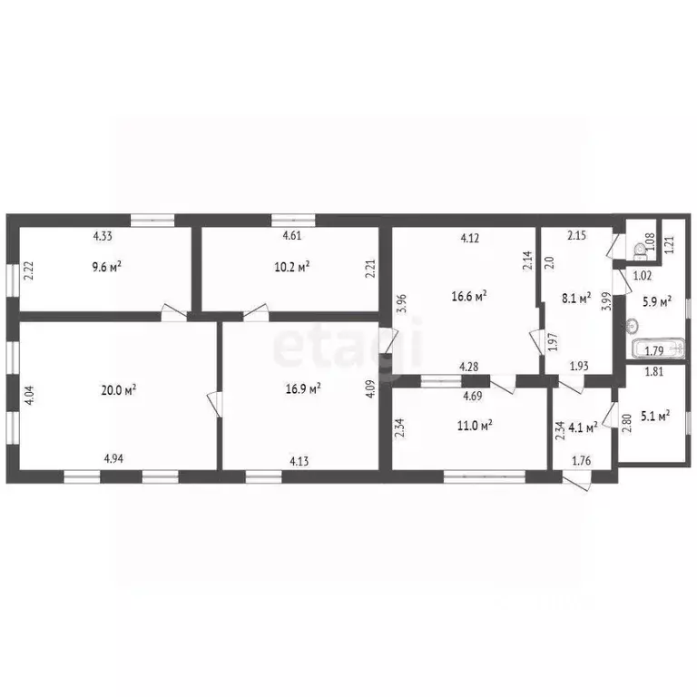 Дом в Ростовская область, Батайск ул. Павлика Морозова (97 м) - Фото 2