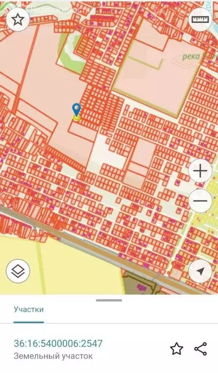 Участок в село Новая Усмань, Каштановая улица (9 м) - Фото 2