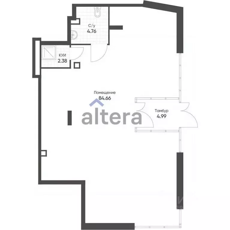 Торговая площадь в Татарстан, Казань ул. Гаврилова, 7к2 (97 м) - Фото 2