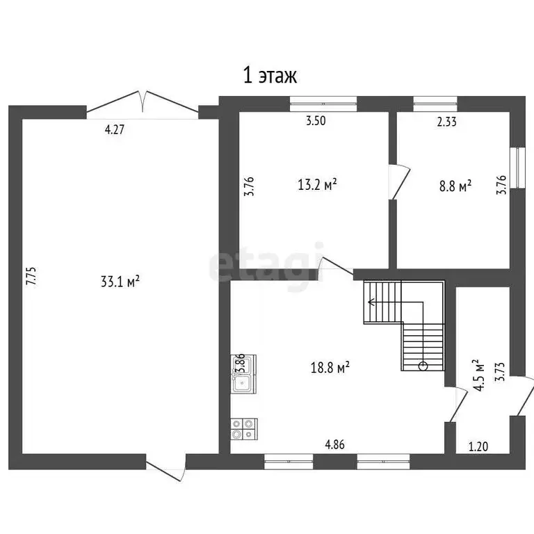 Дом в Мичурино, Лесная улица (108.9 м) - Фото 2