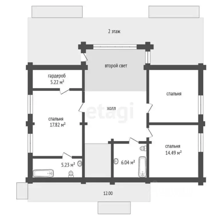 Дом в Ямало-Ненецкий АО, Новый Уренгой Энтузиаст СОДНТ, ул. ... - Фото 2