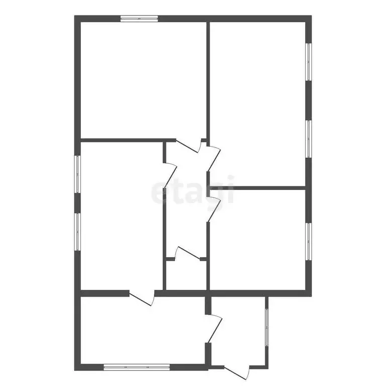 Дом в Троицк, улица имени Г.К. Орджоникидзе (66.4 м) - Фото 2