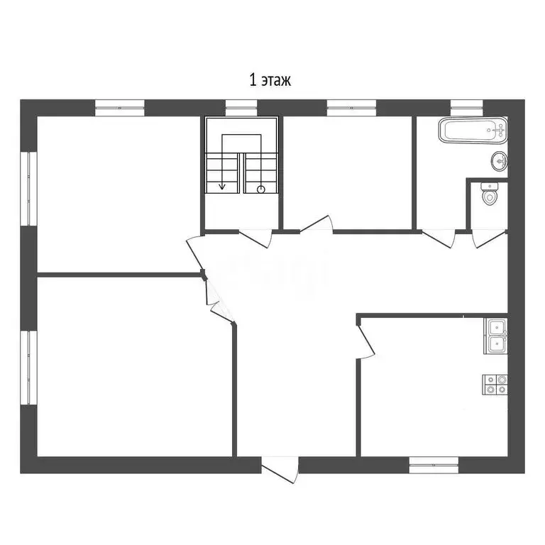 Дом в Абакан, улица Цукановой (297.7 м) - Фото 1