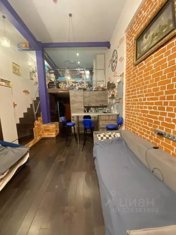 Квартира, студия, 34.4 м - Фото 1