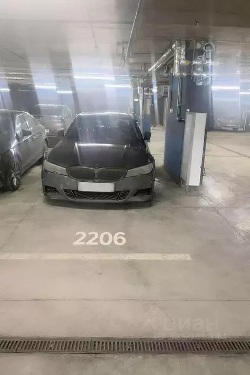 Гараж в Москва Сингапур корпус, Метрополия жилой комплекс (14 м) - Фото 1