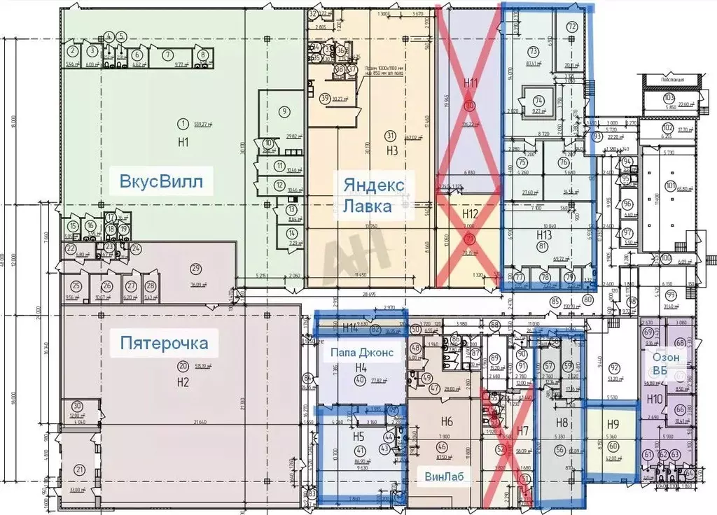 Торговая площадь в Москва Лобненская ул., 14 (67 м) - Фото 2