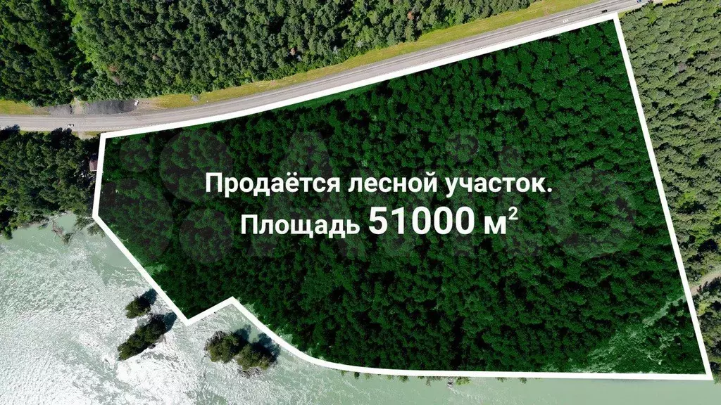 Участок 5,1 га (ИЖС) - Фото 0