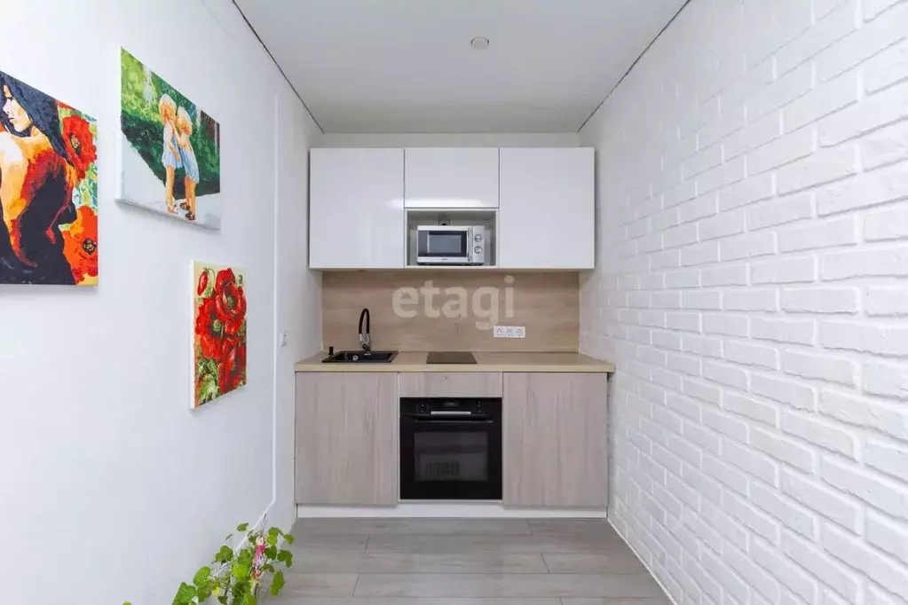 Студия Тюменская область, Тюмень ул. Павла Никольского, 4 (25.1 м) - Фото 1