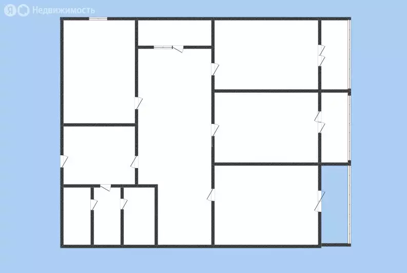 1к в -комнатной квартире (11.7 м) - Фото 1