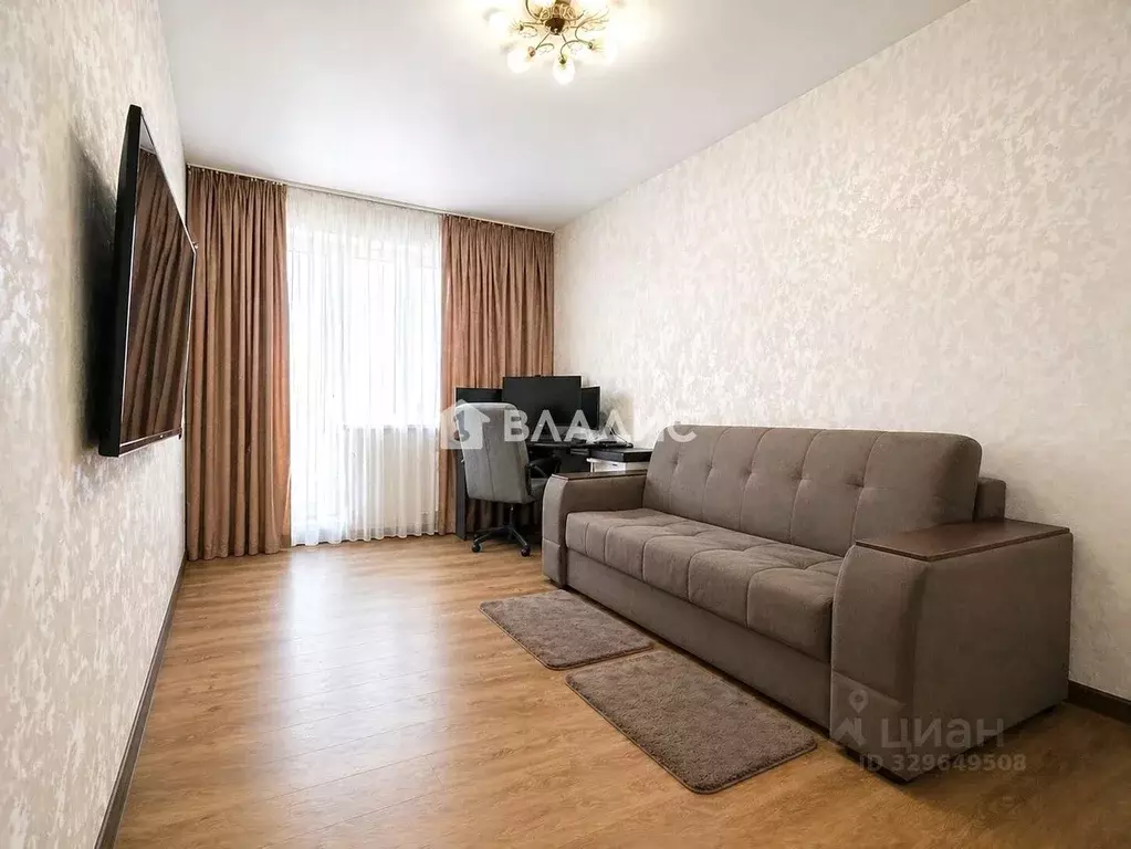 1-к кв. Карелия, Петрозаводск Гвардейская ул., 23 (34.7 м) - Фото 1