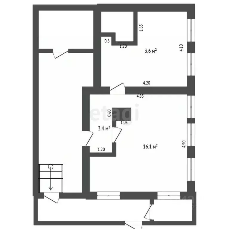 Дом в Нижегородская область, Выкса пер. Войкова, 6 (78 м) - Фото 1