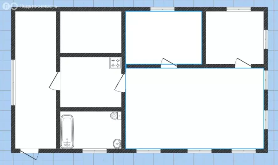 Дом в Пригородка, улица Тургенева (700 м) - Фото 1