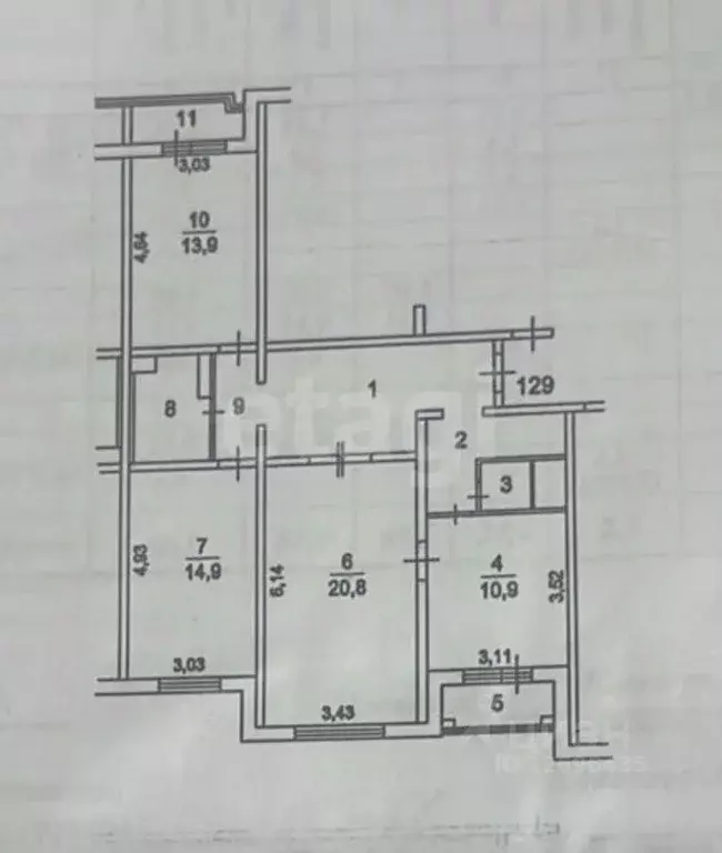 3-к кв. Московская область, Химки ул. Горшина, 3к2 (84.0 м) - Фото 1