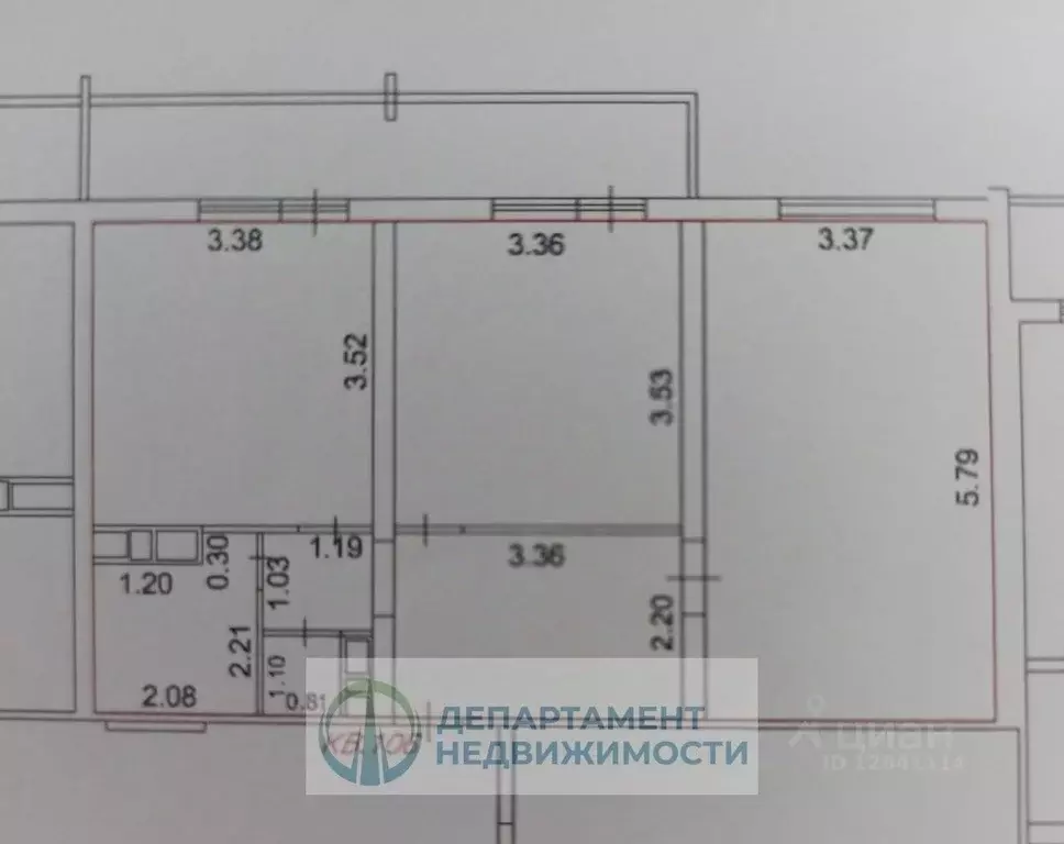 2-к кв. Краснодарский край, Краснодар Московский мкр, ул. Имени ... - Фото 1