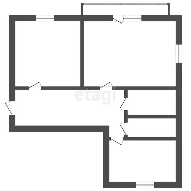 2-комнатная квартира: Ишим, улица Ленина, 14 (66.3 м) - Фото 1