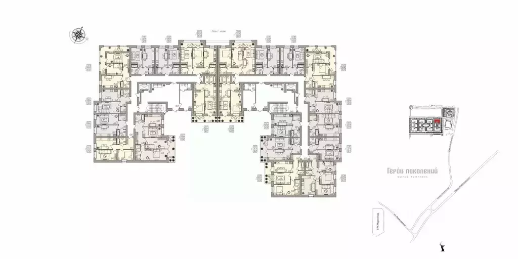 2-к кв. Волгоградская область, Волгоград ул. Землячки, 84/1 (46.01 м) - Фото 1