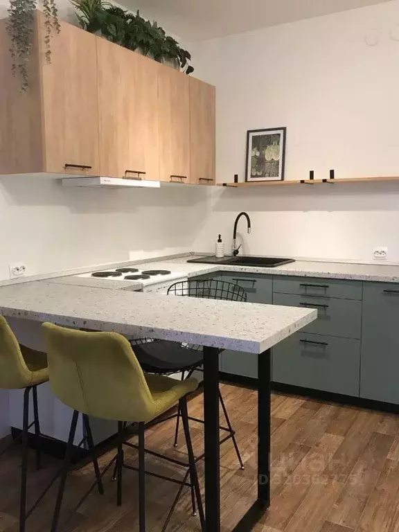 Студия Пермский край, Пермь Батумская ул., 8 (29.6 м) - Фото 2