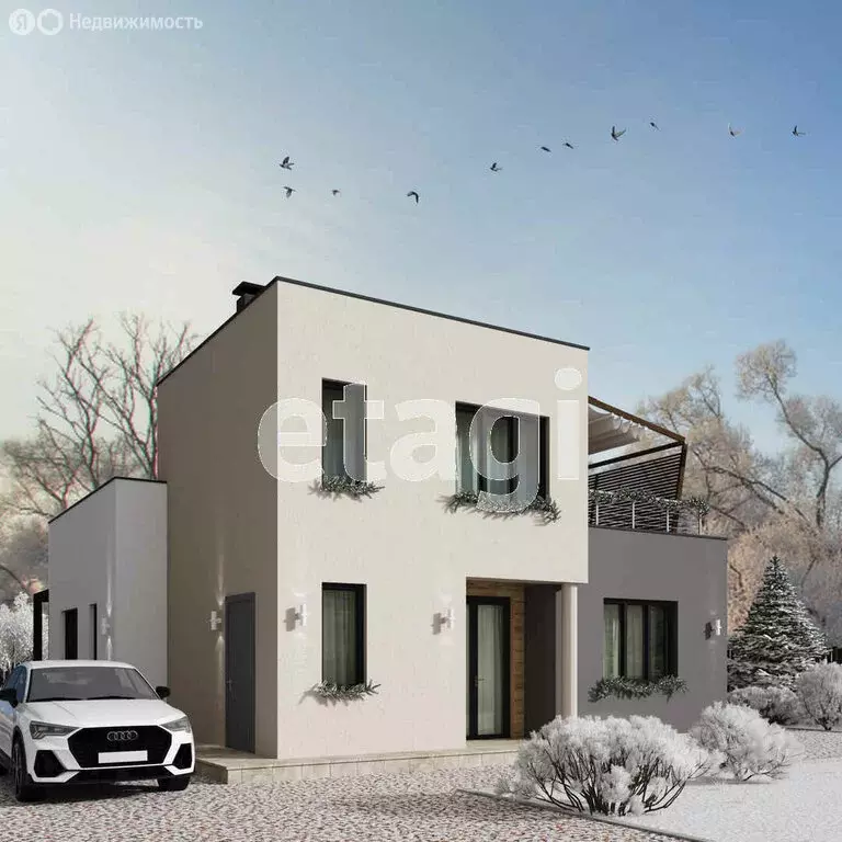 Дом в Новогусельский, территория СХПК Аграрник (111 м) - Фото 2