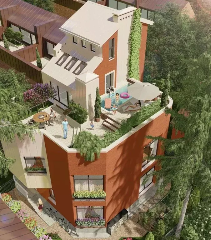 Таунхаус в Санкт-Петербург пос. Лисий Нос, Песочная ул., 3 (151 м) - Фото 1