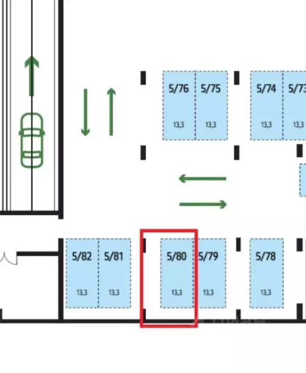 Гараж в Москва № 61 кв-л, 14 (14 м) - Фото 2