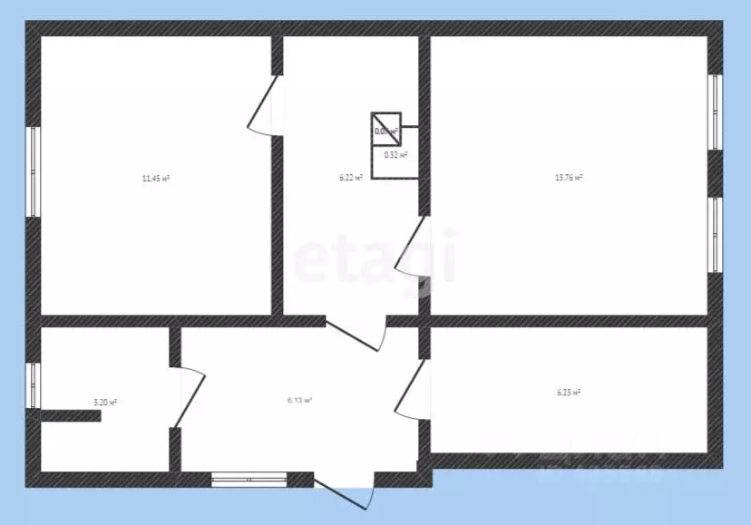 Дом в Белгородская область, Короча городское поселение, с. Пушкарное ... - Фото 2