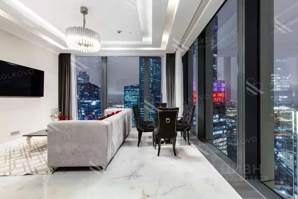 3-к кв. Москва 1-й Красногвардейский проезд, 22с2 (115.0 м) - Фото 1