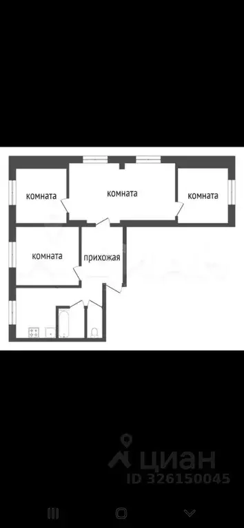 4-к кв. Красноярский край, Красноярск ул. Спартаковцев, 47 (64.7 м) - Фото 1