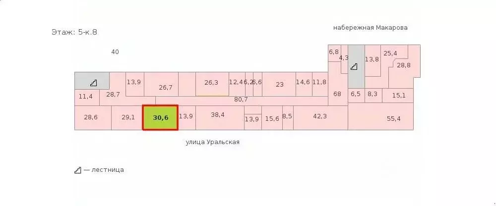 Офис в Санкт-Петербург Уральская ул., 19к10 (31 м) - Фото 1