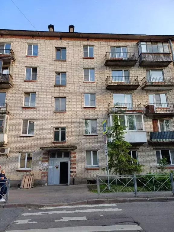 1-к. квартира, 28,4 м, 2/5 эт. - Фото 0