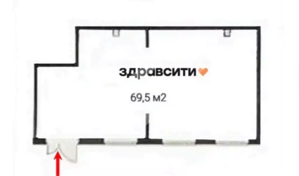 Помещение свободного назначения в Москва ул. Братьев Бромлей, 5к1 (70 ... - Фото 2