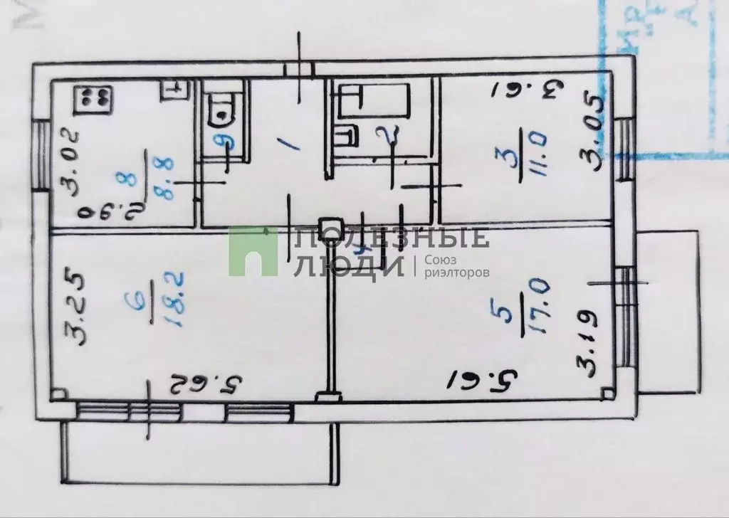 3-к кв. Иркутская область, Ангарск 6А мкр, 43 (68.7 м) - Фото 1