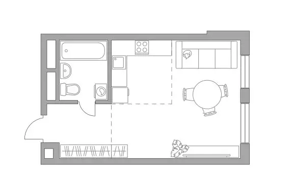Квартира-студия: Балашиха, микрорайон Алексеевская Роща, жилой ... - Фото 1