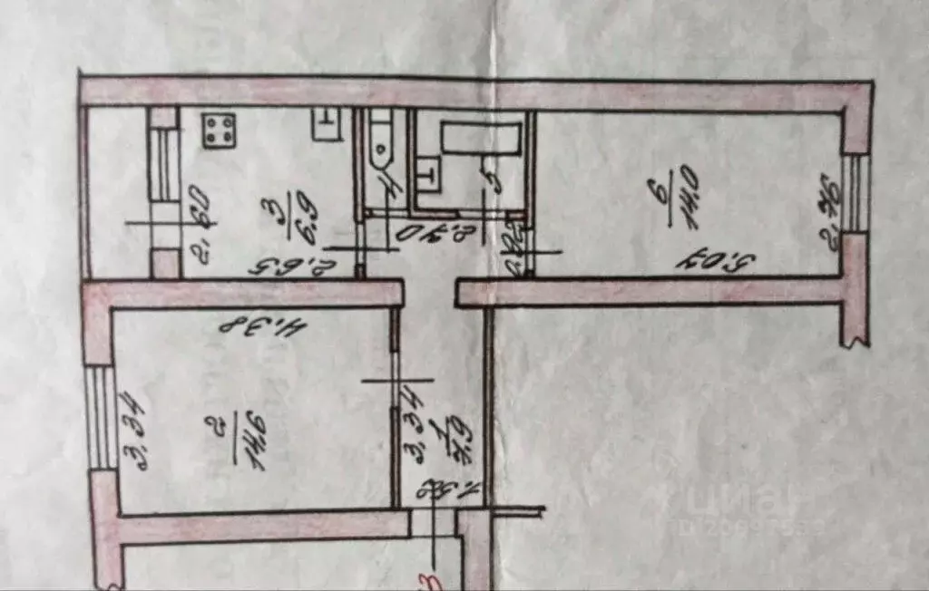 2-к кв. Новгородская область, Новгородский район, Панковское городское ... - Фото 2