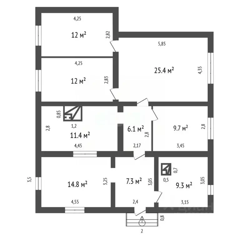 Дом в Красноярский край, Красноярск городской округ, пос. Солонцы ул. ... - Фото 1