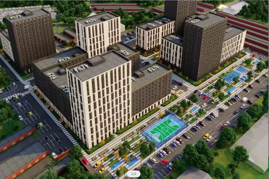 Продаётся 1-к квартира, 46.3 м - Фото 0