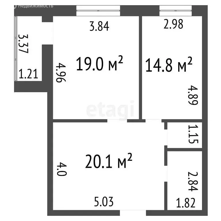 1-комнатная квартира: Воронеж, улица Димитрова, 157 (63.2 м) - Фото 1