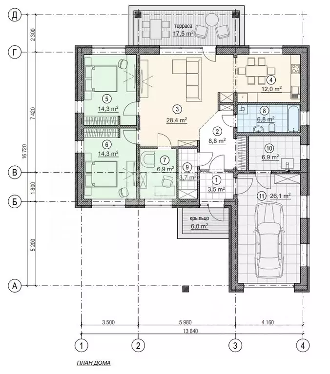 Дом в Алтайский край, Барнаул городской округ, пос. Бельмесево ул. ... - Фото 2