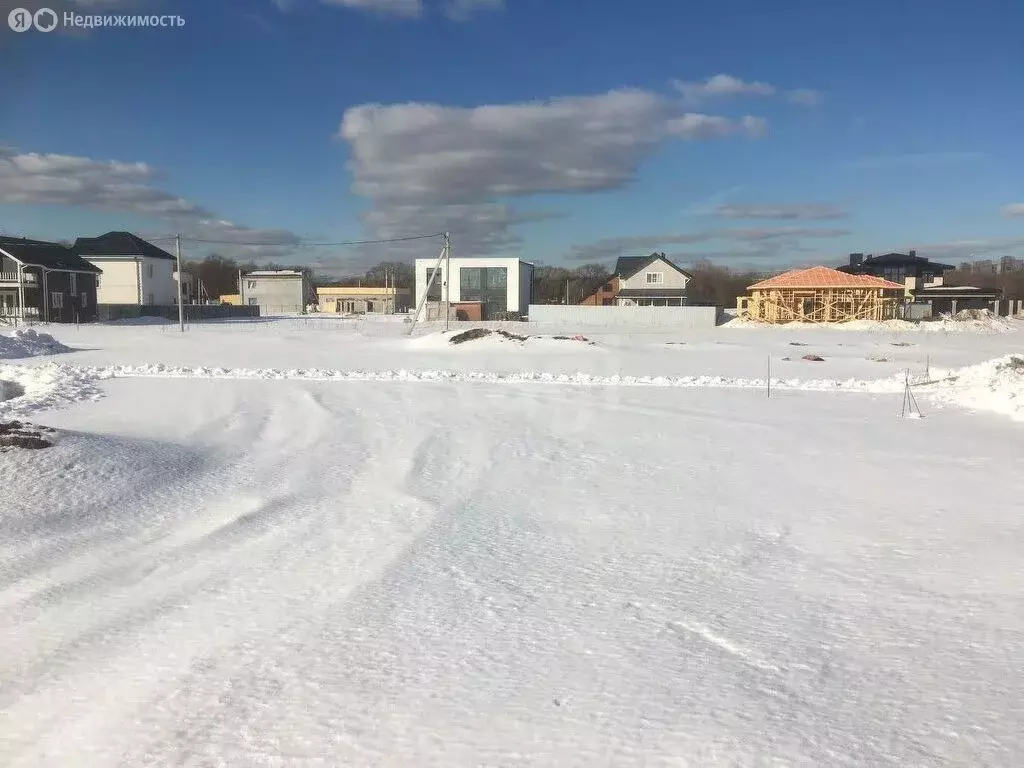 Участок в деревня Федюково, коттеджный посёлок Солнечный берег (6 м) - Фото 0