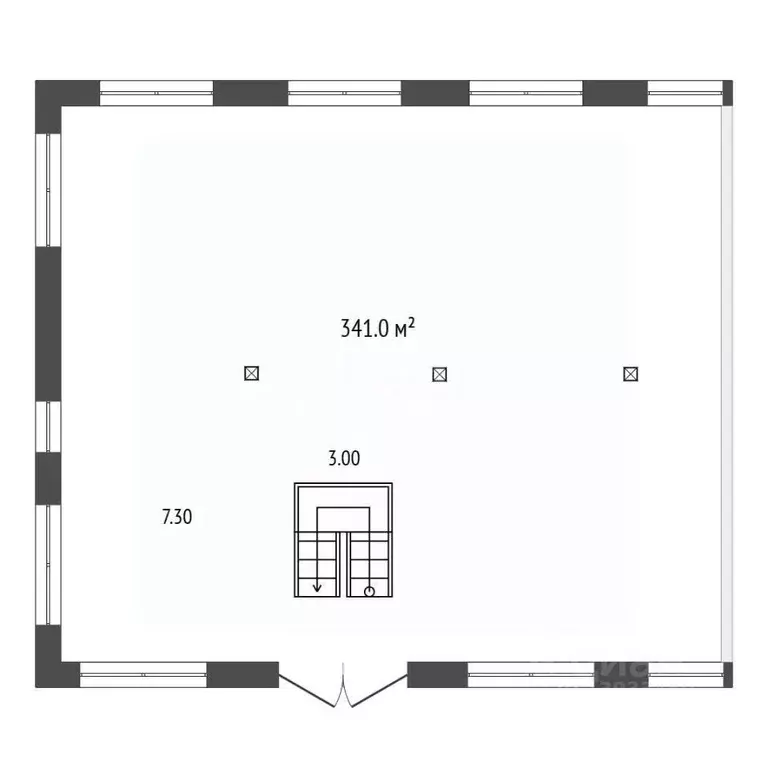 Помещение свободного назначения в Тюменская область, Тюмень ул. ... - Фото 2
