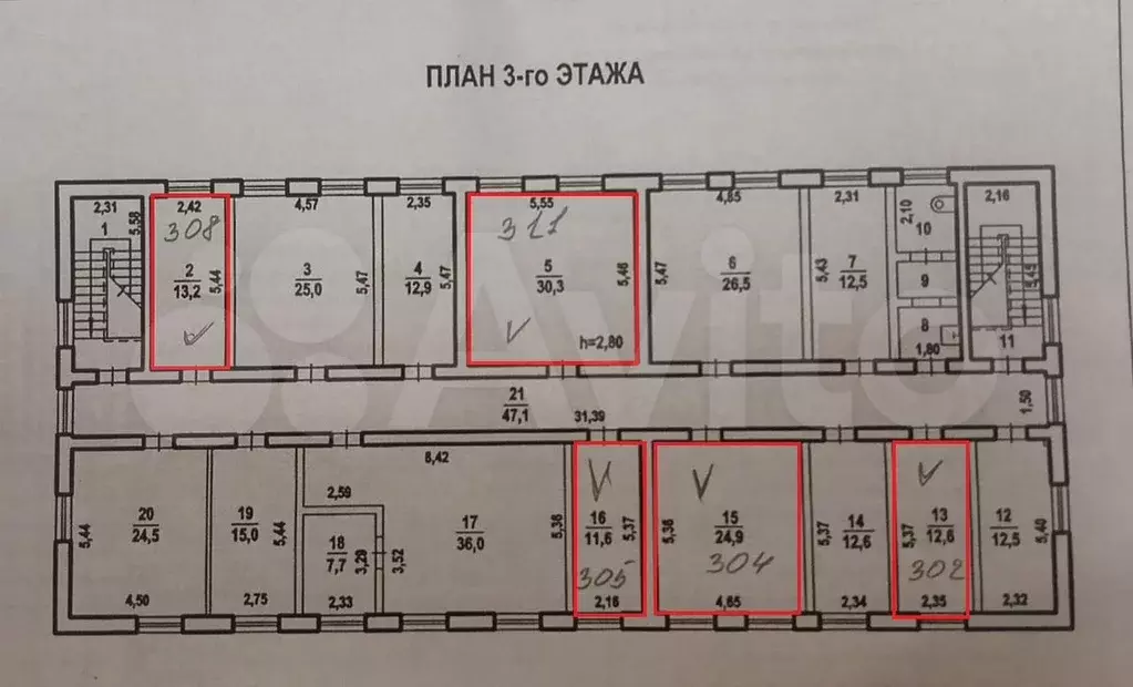 Офис в Строймолл на Бахтурова, 30.3 м - Фото 0